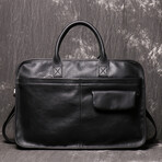 Prescott Messenger Bag // Black