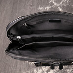 Edwin Messenger Bag // Black