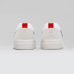 Now V9 Sneakers // White + Petrol Blue (Euro: 42)