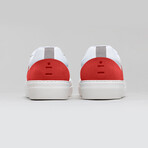 Now Vegan V5 Sneakers // White + Red (US: 9.5)