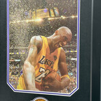 Kobe Bryant // Career Moments Framed 3D Photo Collage