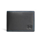 Walli Smart Wallet // The Original // Black + Blue
