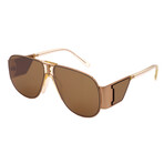 Givenchy // Unisex 7164/S-J5G Sunglasses // Gold