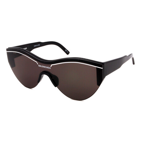 Balenciaga // Women's BB0004/S-001 Sunglasses // Black + Gray