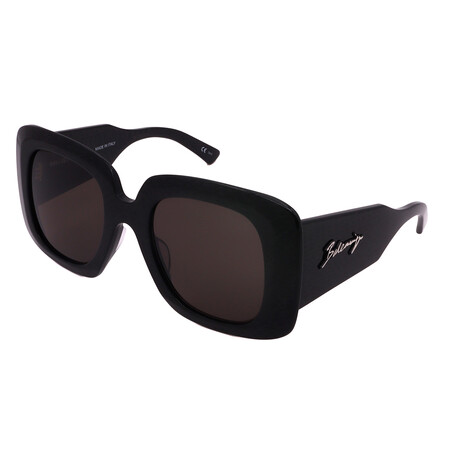 Balenciaga // Unisex BB0119S-001 Sunglasses // Black + Gray