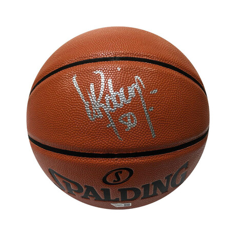 David Robinson // Autographed Spalding Basketball