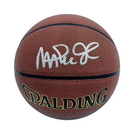 Magic Johnson // Autographed Spalding Basketball