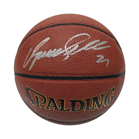 Dominique Wilkins // Autographed Spalding Basketball