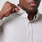 Limitless Buttondown Shirt // Smoke (Small)