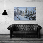 Owl Mountains in Winter (8"H x 12"W x 0.75"D)