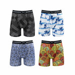Mark Boxer Brief // Pack of 4 // Multicolor (M)