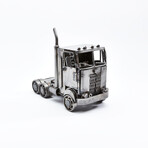 Rustic Truck Cab Recycled Metal Sculpture