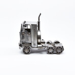 Rustic Truck Cab Recycled Metal Sculpture