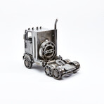Rustic Truck Cab Recycled Metal Sculpture