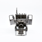 Rustic Truck Cab Recycled Metal Sculpture