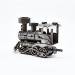 Rustic Locomotive Auto Part Sculpture11 Inch