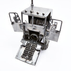 Rustic Truck Cab Recycled Metal Sculpture