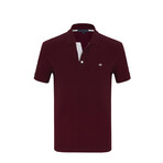 Al Short Sleeve Polo // Bordeaux (S)