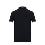 Lewis Short Sleeve Polo // Navy (S)