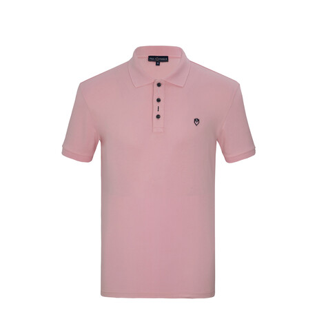 Provost Short Sleeve Polo // Pink (S)