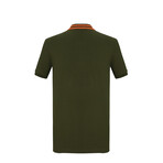 Othello Short Sleeve Polo // Olive Green (S)