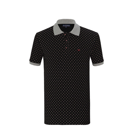 Krishan Short Sleeve Polo // Black (S)