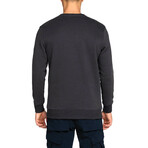 Paneled Jersey Sweatshirt // Meteorite (XL)