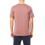 V-Neck T-Shirt // Rosewood (S)