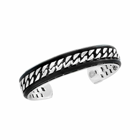 Sterling Silver Cuff Bracelet // 8"