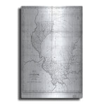 Map of Illinois 1818 (16"H x 12"W x 0.13"D)