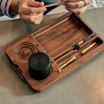 Jaymill // Black Walnut Paper Rolling Tray