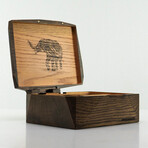 Haven Box // Red Oak Decorative Stash Box