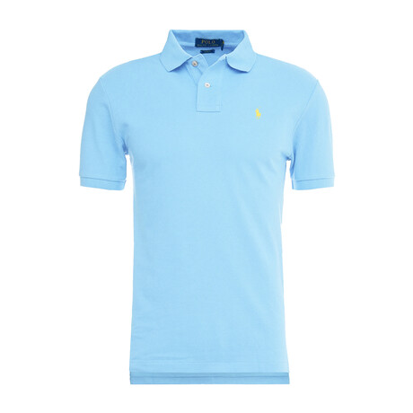 Mesh Polo Shirt // Chatham Blue (S)