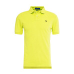 Mesh Polo Shirt // Beach Lemon (L)