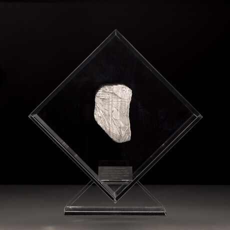 Seymchan Meteorite // Magadanskaya Oblast //  Transparent Acrylic Display // Ver. 2
