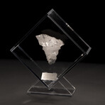 Campo del Cielo Meteorite from // Transparent Acrylic Display