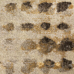 Addison Plano Abstract Polka Wheat (3’3" x 5’3" Area Rug)
