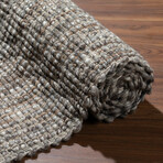 Addison Harrison Mushroom Casual Natural Wool // 9' x 13' Area Rug
