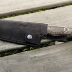 Overland Chef's Leather Sheath // 8"