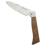 Adventure Chef Folding Chef's Knife // Carbonized Maple // 6"