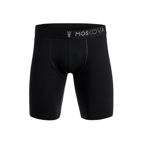 M2 Cotton Boxer // Long Inseam // Phantom Black (XS)