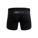 M2 Cotton Boxer // Regular Inseam // Phantom Black (XL)