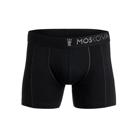 M2 Cotton Boxer // Regular Inseam // Phantom Black (XS)