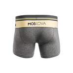 M2 Cotton Boxer // Regular Inseam // Light Heather Gray (XS)