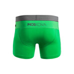 M2 Cotton Boxer // Regular Inseam // Green + Gray (M)