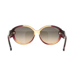 Ferragamo // Women's // Sunglasses SF947SA/212 // Wine Caramel