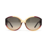 Ferragamo // Women's // Sunglasses SF947SA/212 // Wine Caramel
