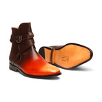 Jodhpur Boots // Orange + Red (US: 8.5)