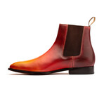 Chelsea Boots // Orange + Red (US: 10)