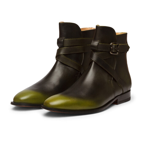 Jodhpur Boots // Dark Green (US: 6)